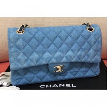 Chanel Denim Classic Flap Medium Bag 2019 AQ01960 Chanel Denim Classic Flap Medium Bag 2019 AQ01960