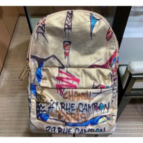 Chanel Street Spirit Cotton Backpack Large Bag AS0867 2019 AQ03806 Chanel Street Spirit Cotton Backpack Large Bag AS0867 2019 AQ03806