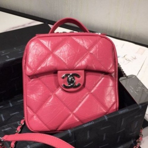Chanel Quilted Vintage Leather Camera Case Bag AS1323 Pink 2020 Collection AQ03897 Chanel Quilted Vintage Leather Camera Case Bag AS1323 Pink 2020 Collection AQ03897