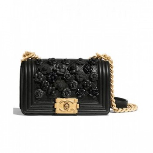 Chanel Small Boy Chanel Handbag A67085 Black AQ02393 Chanel Small Boy Chanel Handbag A67085 Black AQ02393