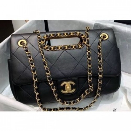 Chanel Chain Small Flap Bag AS1466 Black 2020 AQ02464 Chanel Chain Small Flap Bag AS1466 Black 2020 AQ02464