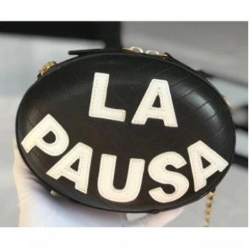 Chanel Embroidered Lambskin La Pausa Evening Bag AS0204 Black 2019 AQ00604 Chanel Embroidered Lambskin La Pausa Evening Bag AS0204 Black 2019 AQ00604