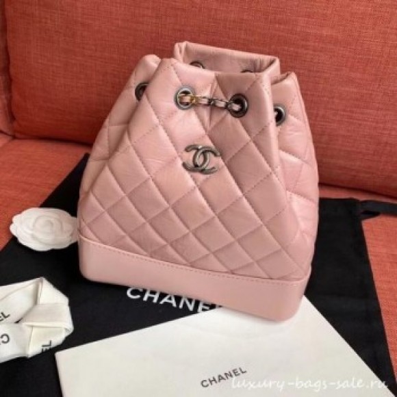 Chanel gabrielle backpack A94501 light pink AQ03315 Chanel gabrielle backpack A94501 light pink AQ03315