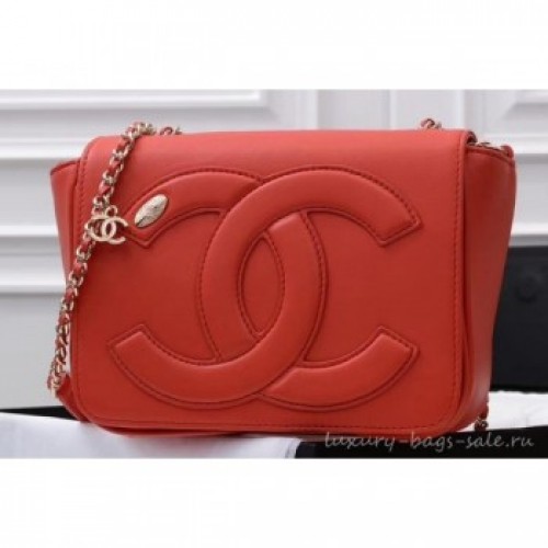 Chanel Lambskin CC Logo Flap Bag AS0321 Red 2019 AQ04185 Chanel Lambskin CC Logo Flap Bag AS0321 Red 2019 AQ04185