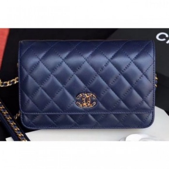 Chanel Chain Infinity Wallet On Chain WOC Bag AP0724 Blue 2019 AQ00970 Chanel Chain Infinity Wallet On Chain WOC Bag AP0724 Blue 2019 AQ00970