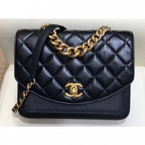 Chanel Chain Handle Flap Bag AS0785 Black 2019 AQ02986 Chanel Chain Handle Flap Bag AS0785 Black 2019 AQ02986