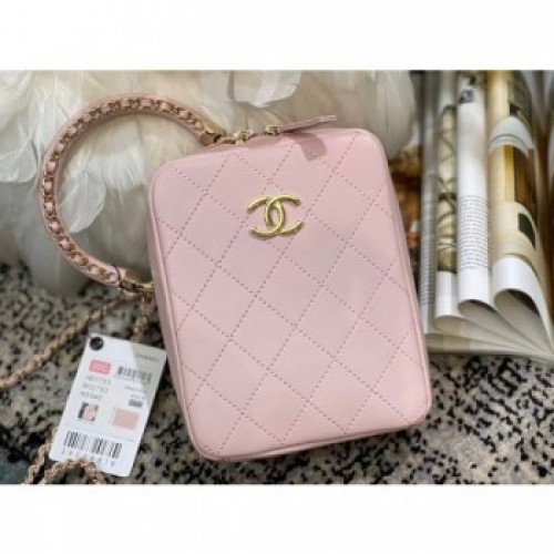 Chanel Original Small Sheepskin camera bag AS1753 pink AQ01502 Chanel Original Small Sheepskin camera bag AS1753 pink AQ01502