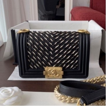 Chanel Small Boy Chanel Handbag A67085 Black 2019 Collection AQ04097 Chanel Small Boy Chanel Handbag A67085 Black 2019 Collection AQ04097