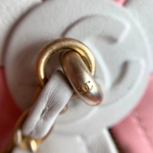 Chanel Beach Ball Bag AS0512 White/Pink 2019 AQ03395