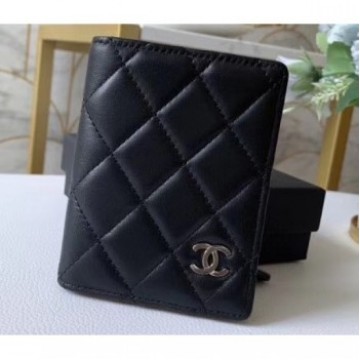 Chanel Card Holder 60085 Lambskin Black AQ02861 Chanel Card Holder 60085 Lambskin Black AQ02861