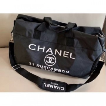 Chanel Logo Canvas Luggage Bag 2019 AQ00529