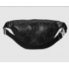 GG print embossed belt bag 658582