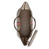 Ophidia GG large tote bag Beige and ebony GG Supreme canvas
