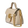 GG Marmont mini crocodile top handle bag