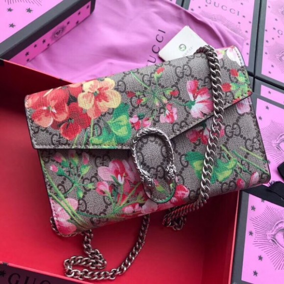 Dionysus GG Blooms Mini Chain Bag