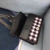 Small Shoulder Bag In Check Tweed