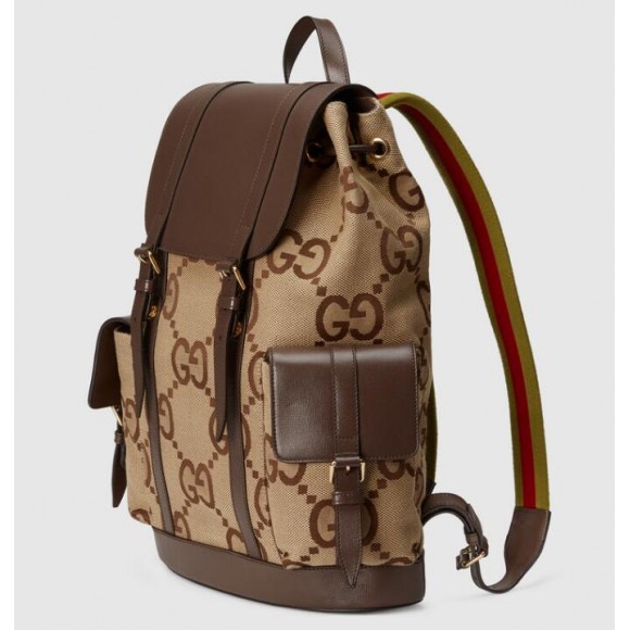 G*u*i backpack with super double g pattern