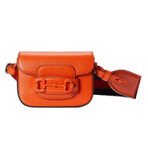 Gucci 1955 Horsebit mini bag Orange leather
