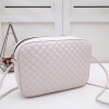 White Quilted Leather Small Shoulder Bag