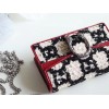 Dionysus Super Mini Bag In White GG Tweed