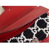 Small Shoulder Bag In Black GG Tweed