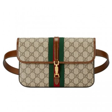 Jackie 1961 belt bag Beige ebony GG Supreme canvas Jackie 1961 belt bag Beige ebony GG Supreme canvas