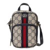 Ophidia mini shoulder bag black