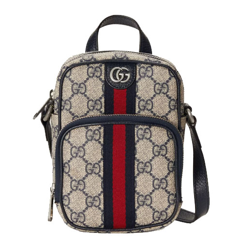 Ophidia mini shoulder bag black