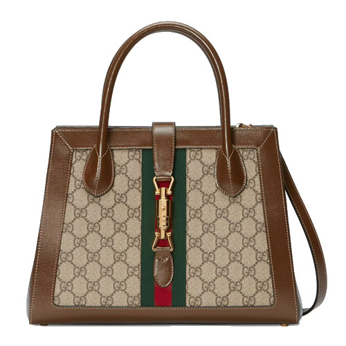 Jackie 1961 medium tote bag Beige and ebony GG