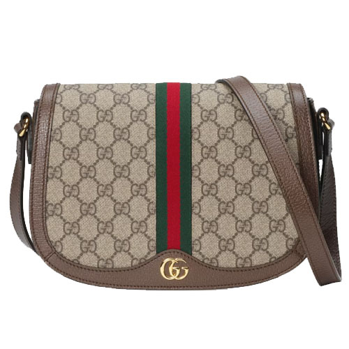 Ophidia GG small shoulder bag Beige/ebony