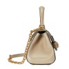 Gucci Horsebit 1955 mini bag Beige and white GG