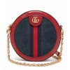 Ophidia leather and suede cross-body 1247432