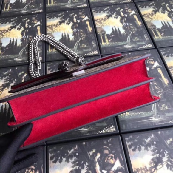 red dionysus small gg Sup*e shoulder bag