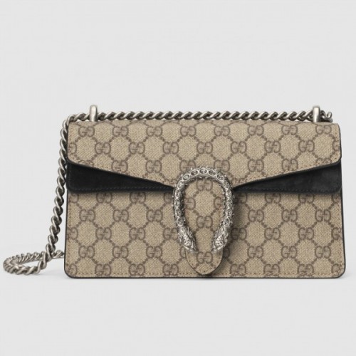 Black Dionysus GG Supreme Small Bag Black Dionysus GG Supreme Small Bag