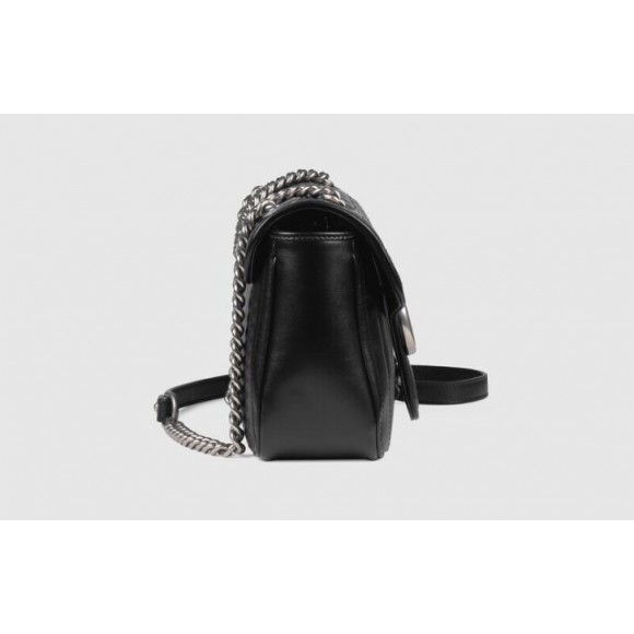 GG Marmont small shoulder bag Black