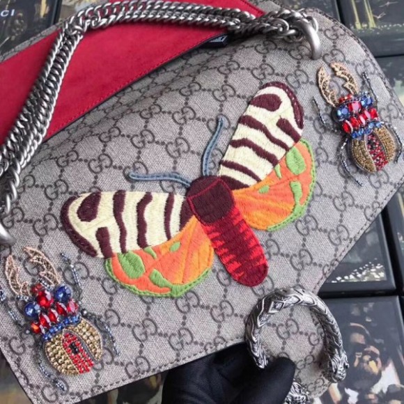 Medium Butterfly Beetle Shoulder Bag