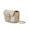 Gucci Horsebit 1955 shoulder bag Beige and white GG