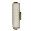 Gucci Horsebit 1955 shoulder bag Beige and white GG