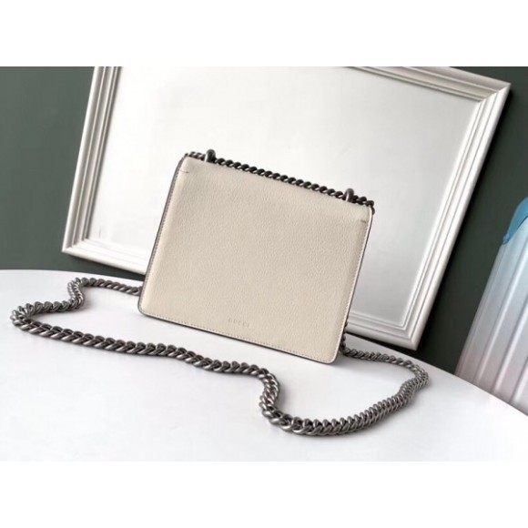 White Mini Dionysus Leather Bag