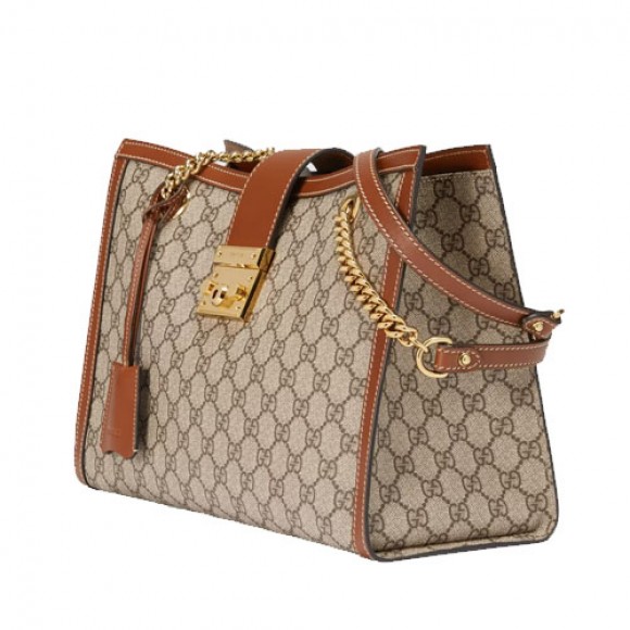 Padlock medium GG shoulder bag