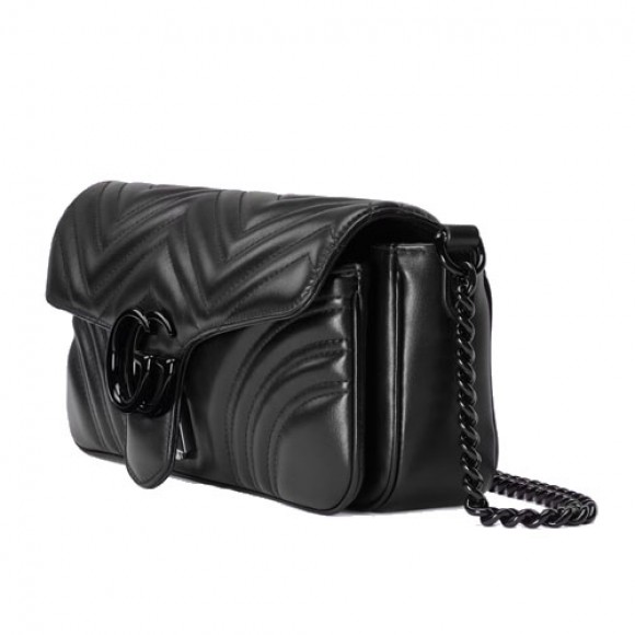 GG Marmont shoulder bag black