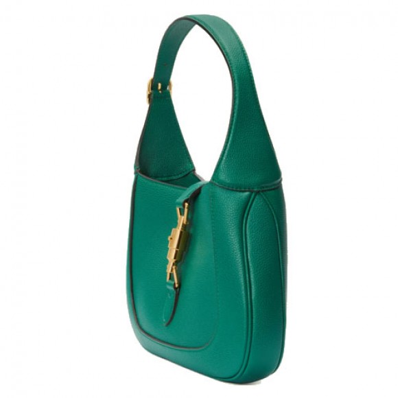 Jackie 1961 small natural grain bag green