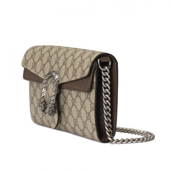 Dionysus small shoulder bag Beige ebony GG