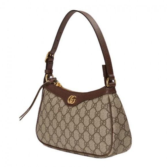 Ophidia GG small handbag Beige ebony