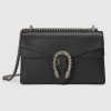 Black Dionysus Small Leather Shoulder Bag
