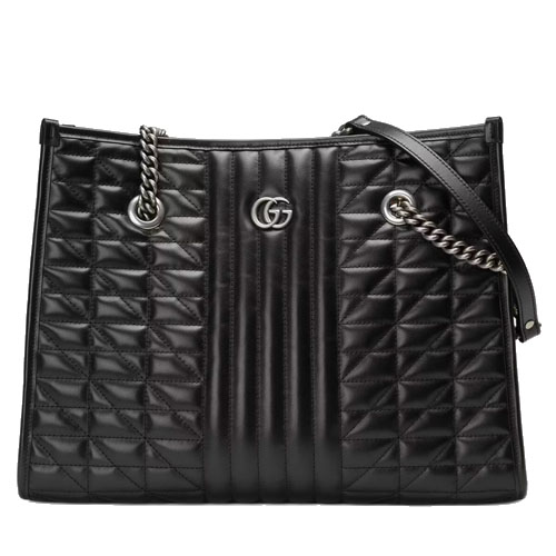 GG Marmont medium tote bag black