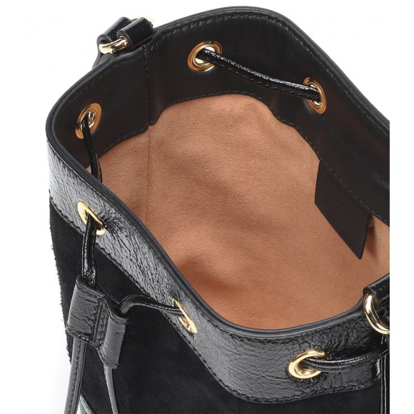 Ophidia leather bucket Black P00368592