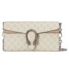 Dionysus small shoulder bag Beige and white GG