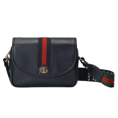 Ophidia mini shoulder bag Black