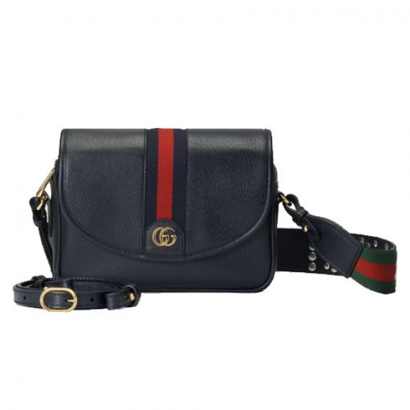 Ophidia mini shoulder bag Black